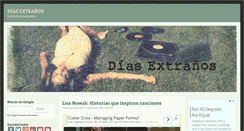 Desktop Screenshot of diasextranos.com
