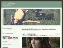 Tablet Screenshot of diasextranos.com